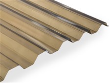 GUTTA GUTTAGLISS PVC vlnitá deska HR trapéz 2,0*1,09m bronz, cena za m2